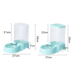 Pet feeder cat drinking bowl cat bowl large capacity dog bowl 3.8L feeder pet supplies