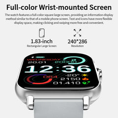 New Smartwatch 1.83'' HD Screen BT Call Health&Sleep Monitoring Kids Smart Watch Waterproof Fashoin Sport Bracelet For Women Men