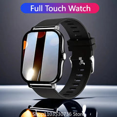 1.83'' Sports Smart Watch Fitness Clock Health Monitor Waterproof Smartwatch Wireless Call Watches for Men Women IOS Xiaomi 2024