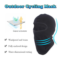 Outdoor Cycling Face Masks for Man Women Windproof Sports Bike Fase Mask Breathable Full Face Mask Balaclava Hat Scarf Wind Cap