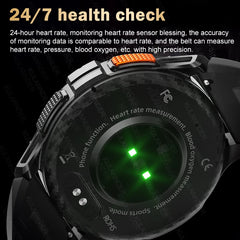 2024 new smart watches for men high quality android IOS Blood oxygen pressure heart rate Fitness Sports tracker call smartwath