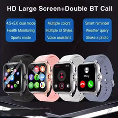 2024 Smart Watch For Men Women Gift Full Touch Screen Sports Fitness Watches Bluetooth Calls Digital Smartwatch Wristwatch