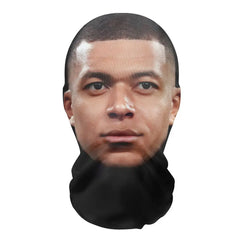 Practical Seamless Face Mask Funny Celebrity Face 3D Mask Sunscreen Ice Silk Head Mask Motorcycle Riding Full Face Wind Cap