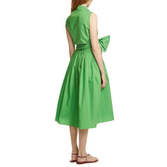 Sleeveless Women Dress Party Dresses Long Dress Single Row Buckle Lace Up Design Casual Dresses Summer Beach Dress Women Dresses