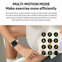 2025 New Smart Watch 1.83'' Simple Style HD 120h Long Battery Life IP67 Waterproof TFT Screen Smart Bracelet For Android IOS