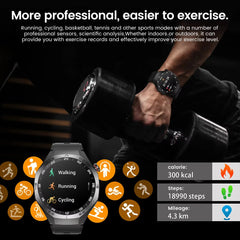 S5 2025 New GPS Smart Watch For Men Sports fitness Smartwatch Compass Altimeter IP68 Waterproof AMOLED Mens Original Watches