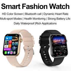 2025 New Smartwatch Men Android IOS Phone 1.9"HD Screen Bluetooth Call Heart Rate Monitoring Sports Waterproof Smart Watch Women