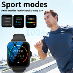 Smart watch, wireless calling /dial, Various APP Reminders,Suitable for men and women, sports watches,for iPhone/Andriod