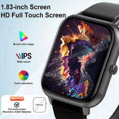 2025 New Smart Watch Men Bluetooth Call Fitness Tracker Heart Rate IP68 Waterproof Smart Watch Men Women For Xiaomi iOS Android