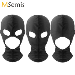 Full Face Mask 1/2/3 Hole Balaclava Cap Head Hood Women Men Mask Halloween Cosplay Party Hat Men Game Army Tacticals Face Mask
