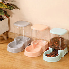 Pet feeder cat drinking bowl cat bowl large capacity dog bowl 3.8L feeder pet supplies