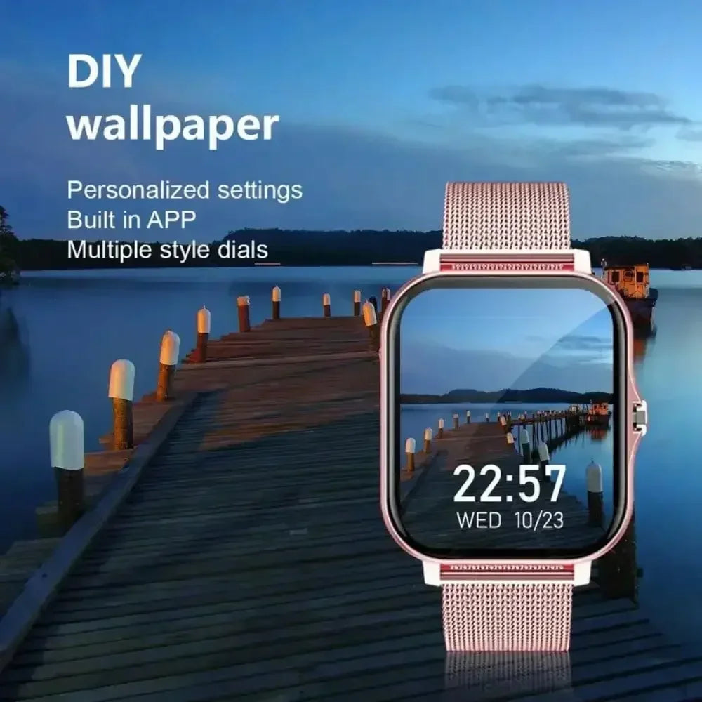 2025 Smart Watch 1.83'' Touch Screen - Bluetooth Calls, Heart Rate/Sleep Monitor, 50 Sports Modes, Waterproof