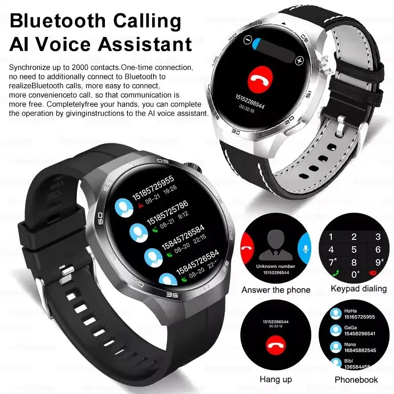 Smart Watch SK40 Smart Watch Bluetooth Call Health Waterproof Smart Watch Men's and Women's 1.53-inch HD AMOLED Screen GPS