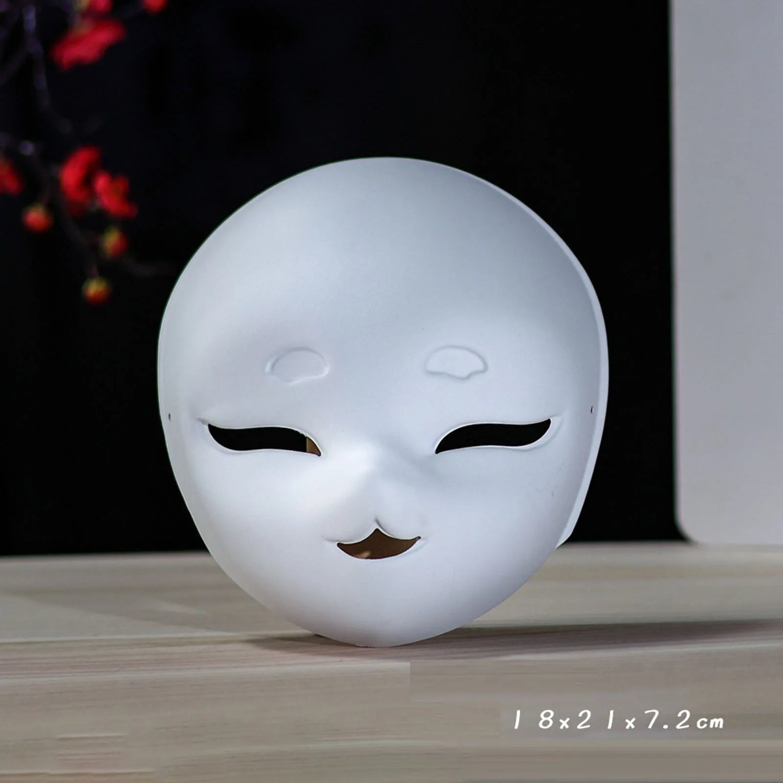 DIY White Full Face Masks Art Paintable Mask Animal Decorations to Theater Halloween Masquerade Parties Festival Cosplay Props
