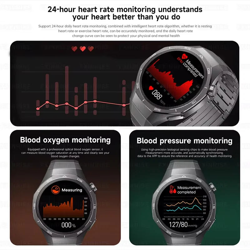 Smart Watch SK40 Smart Watch Bluetooth Call Health Waterproof Smart Watch Men's and Women's 1.53-inch HD AMOLED Screen GPS