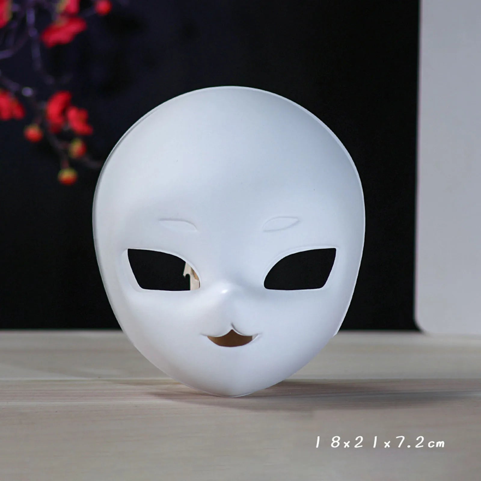 DIY White Full Face Masks Art Paintable Mask Animal Decorations to Theater Halloween Masquerade Parties Festival Cosplay Props