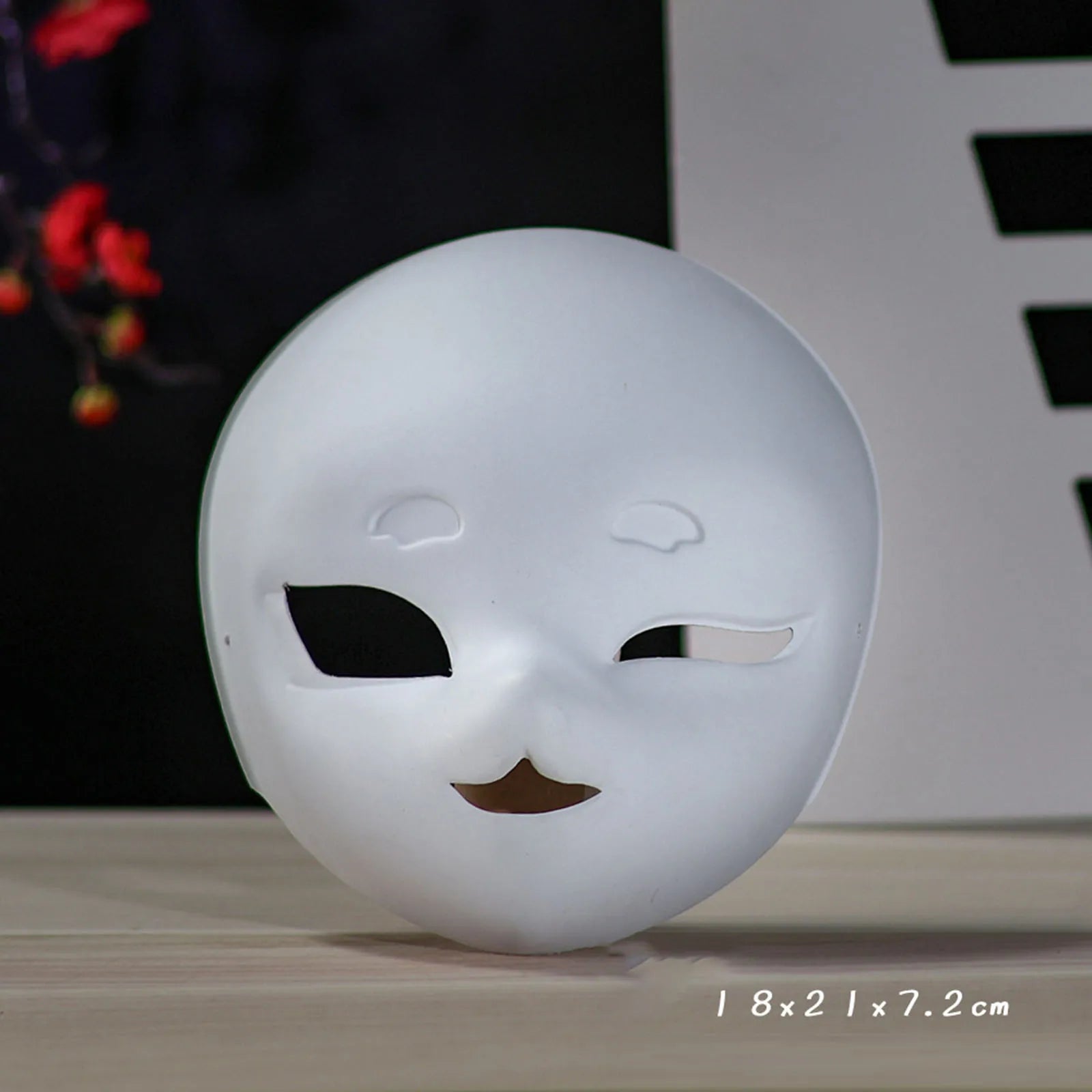 DIY White Full Face Masks Art Paintable Mask Animal Decorations to Theater Halloween Masquerade Parties Festival Cosplay Props