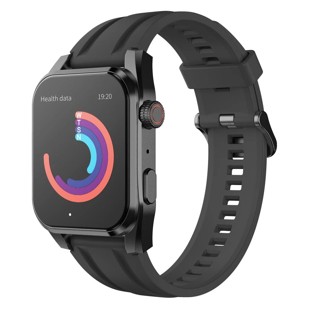 Smart Watch 1.96 Inch HD Large Screen Voice Calling Watches Heart Rate Monitor Custom Dials Waterproof Smartwatch For Men Women