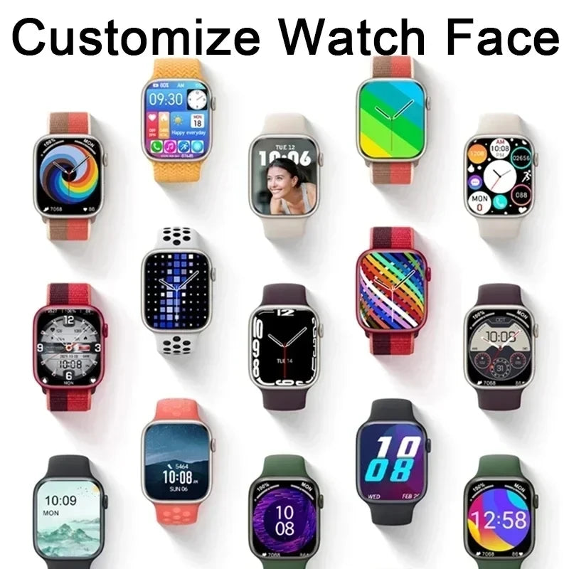 New Smart Watch Original for Men Series 9 Custom Watch Face Sport Waterproof Women Man Wearable