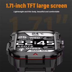 2025 New Smartwatch For Women GPS Smart Watch Men 1.71 Inch HD Display GPS & Make/Receive Phone Calls 400mAh Battery Braceletes