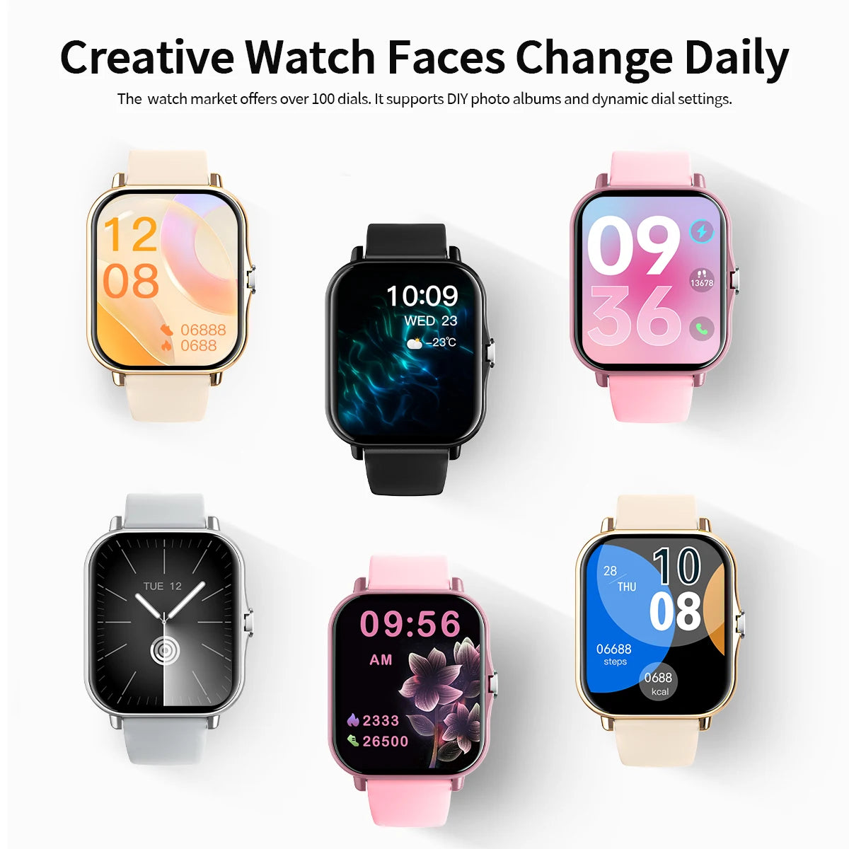 New Smart Watch 2025 1.83-inch TFT Display Screen Bluetooth Calling Multiple Sport Modes Men Women Smartwatch For Android&IOS