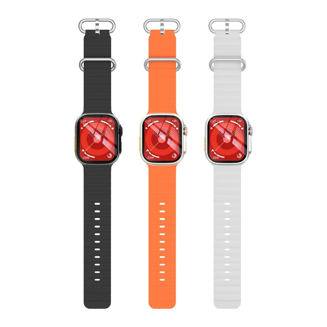 Smart Watch For Men Women 2.01" HD Screen Heart Rate Blood Pressure Monitor Fitness Tracker Step and Calorie Counter Sport Watch